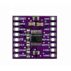 Sıcak satış geliştirme kurulu ADS1220 düşük güç 24-Bit SPI Analog dijital dönüştürücü modülü