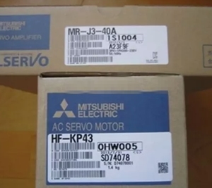 Mitsubishis MR-J3-40A ใหม่ + HF-KP43