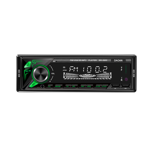 1Din AUX desteği ile LCD ekran araba MP3 çalar USB/SD/MMC/TF telefon şarj renkli ekran AUX araba radyo - Product Image 1