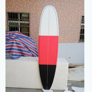 Epoksi fiberglas sörf sörf tahtaları sprey renkleri 8'0 Funboard sörf tahtası