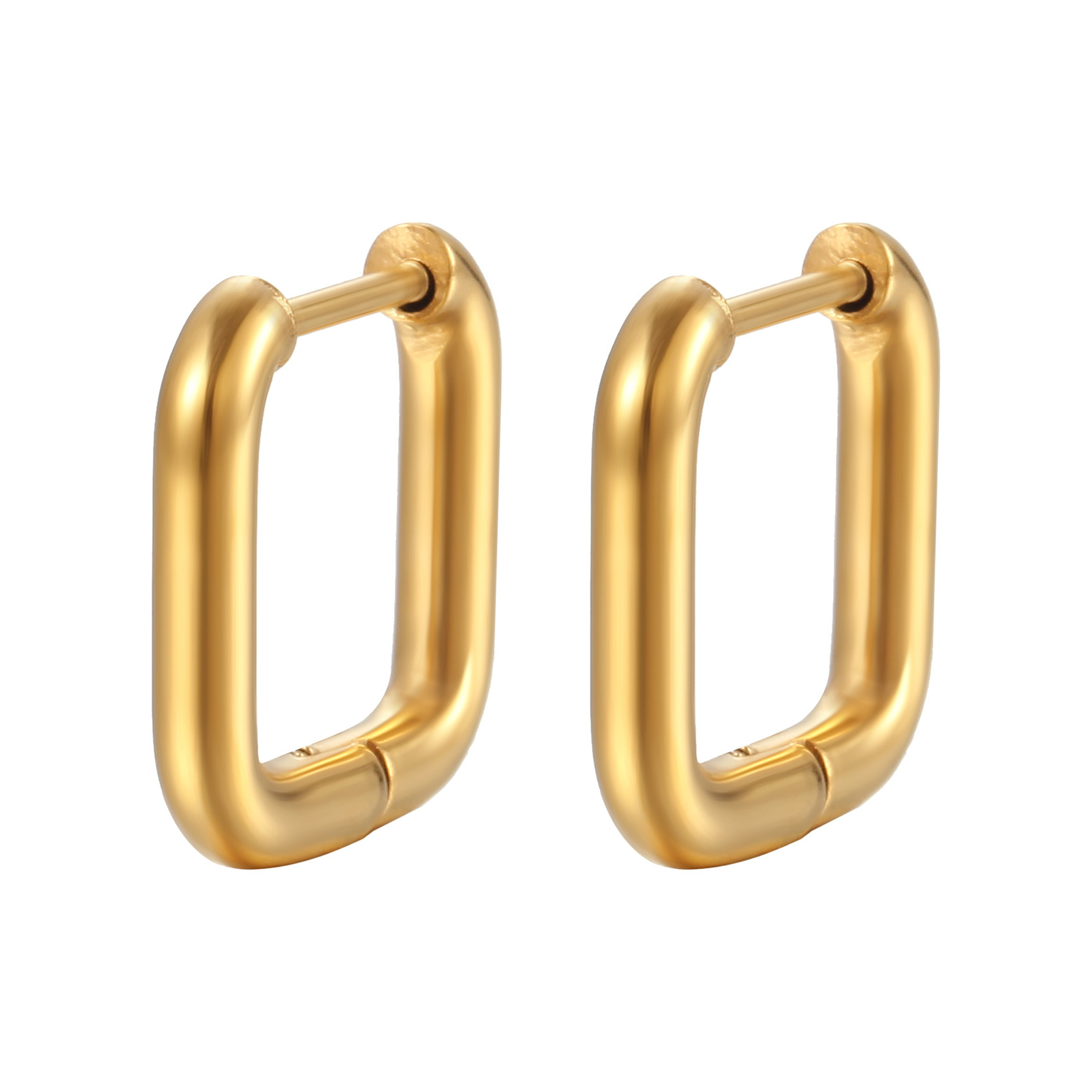Un carré rond avec de l'or