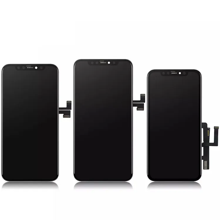 Pantalla táctil LCD para teléfono móvil, panel de pantalla Original para iphone 7 plus, Ip5, 6, 7, 8, X max, 11, 12 pro max, venta al por mayor