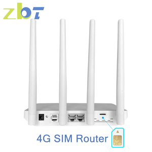 ZBT EC200AEUHA SIM yuvası LTE Modem Dual Band kablosuz ağ yönlendirici 4G WiFi Internet geniş bant yönlendirici ev Roteador - Product Image 2