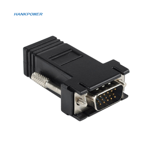 VGA to RJ45 <strong>Adapter</strong> RJ45 to VAG Signal Extender Male and Female 15Pin Ethernet Cable Extender Connector - Product Image 3