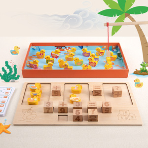 木制早教教学益智数学计数鸭子早教教具其他益智玩具 - Product Image 3