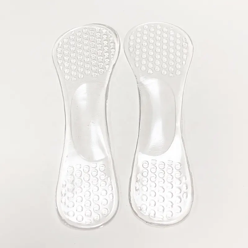 OEM/ODM femmes pied plat orthopédique Gel de Massage soulagement de la douleur semelles en Silicone antidérapant semelles de chaussures à talons hauts