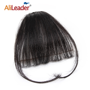 Alileader กิ๊บติดผมขนาดเล็กแบบแฮนด์เมดผมต่อผมแบบมีคลิปหนีบผมตรงขมับของมนุษย์จริงทำด้วยมือขนาดเล็ก - Product Image 1