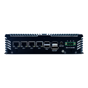 Mini Fanless Industrial Firewall Eingebettete DDR4-RAM-Festplatte J4125 CPU 12-V-Soft-Router Mini-Computer Intel SSD Neuer US/AU/CN-Steckertyp - Product Image 4