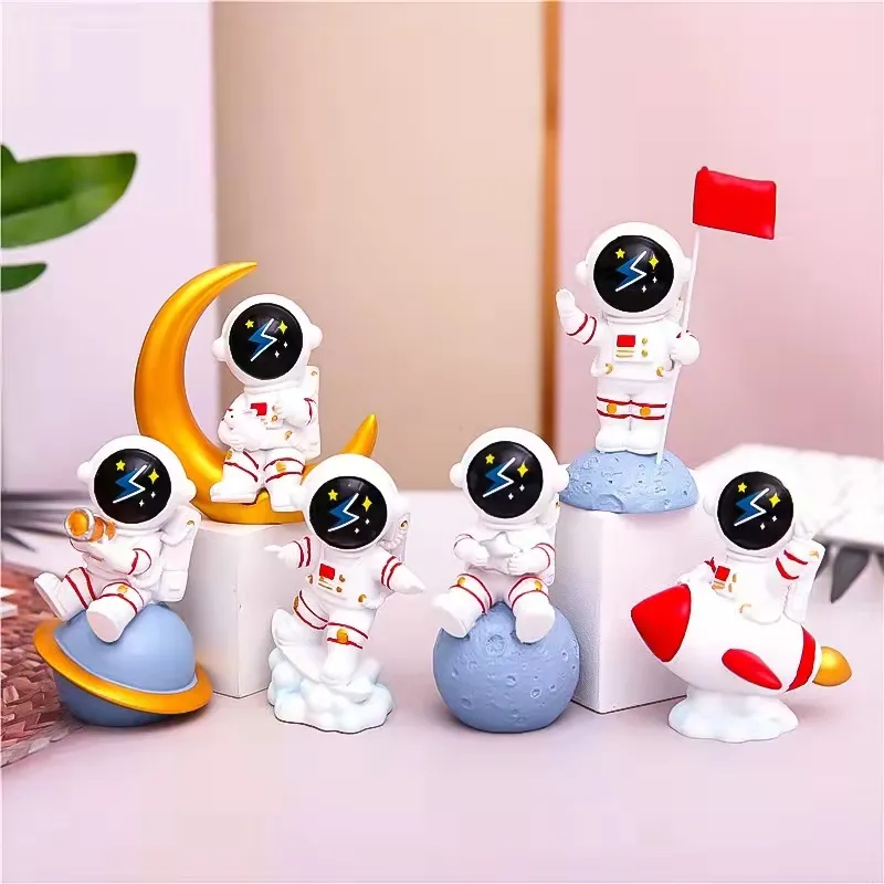 Astronaut Injection 3D-Druck Geschenke Beliebte Cartoon Pvc Resin Toy Action Benutzer definierte Anime Figur