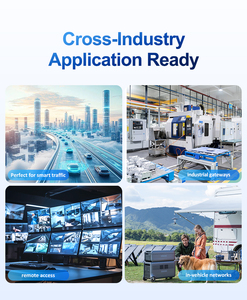 Tốc độ không dây cực cao 19000Mbps Wifi 7 Bộ định tuyến ba băng tần mạng openwrt Bộ định tuyến Wifi 7 lưới Bộ định tuyến Gigabit Bộ định tuyến đa Sim - Product Image 6