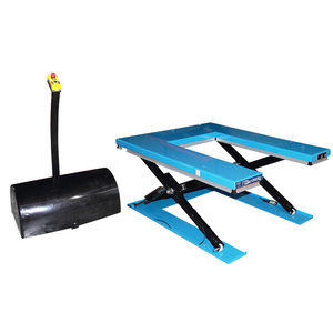 Large <strong>Load</strong> Capacity 7 Ton U <strong>Platform</strong> Hydraulic Lifting Jack Lifting Time 50-60s Control Panel+Remote Controller Car Lift - Product Image 1