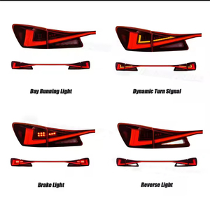 LEXUS IS250 için Led arka lambası montaj IS300 isisf 2006 - 2012 bagaj kapağı DRL fren ters dönüş sinyali kuyruk lambaları - Product Image 4