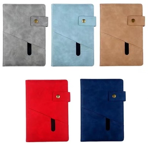 A5 Journal <strong>With</strong> <strong>Elastic</strong> Strap Diary <strong>Notebook</strong> <strong>Printed</strong> Brand Logo Notepad Note Book PU Leather <strong>Notebook</strong> - Product Image 6