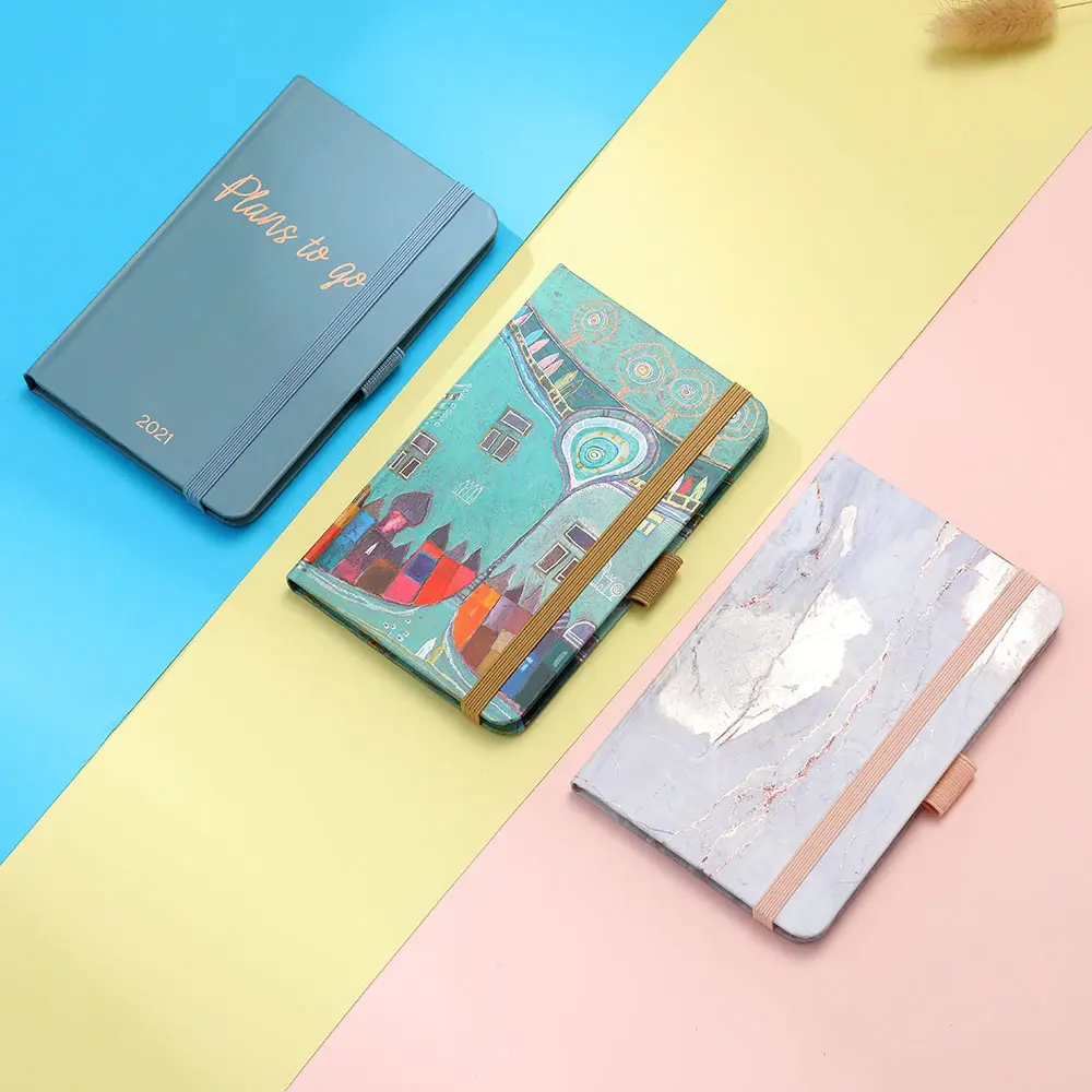 On-the-Go Personalizzato Journal Planner Settimanale di 36-Mese di Calendario con Tasca e 18 Mesi di Tutti I Giorni pianificazione Pagine