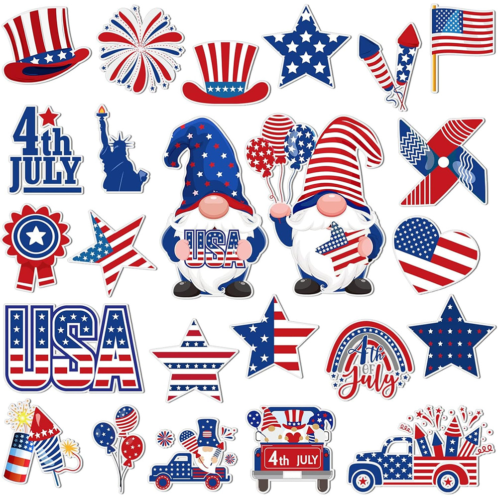 Personalización de imanes para refrigerador del Día de la Independencia 3