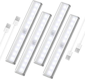 <strong>Best</strong> <strong>Cheap</strong> Rechargeable LED Night <strong>Light</strong> Desk Lamp for Children Hot Selling Modern Design with PIR Motion Sensor Cabinet <strong>Light</strong> - Product Image 4