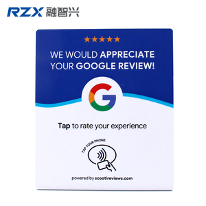Supporto NFC programmabile personalizzato Google recensioni menu ristoranti Social Media compatibile interfaccia RFID PVC-per Instagram LinkedIn - Product Image 1