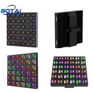 BOTAI Smart-Ready LED RGBW matrice luce pannello diamante con controllo a Zigbee 2700K-6500K CCT telaio in alluminio IP20 per applicazione DJ