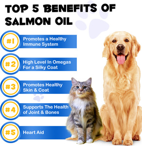OEM 250ml Natural Liquid Omega 3 Pet Fish <strong>Oil</strong> Drops Bulk Feed Grade Pure Wild Alaskan Salmon <strong>Oil</strong> for Dogs and Cats - Product Image 4