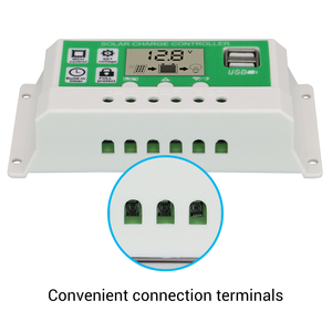 10A 12V/24V <span class=keywords><strong>PWM</strong></span> שמש מטען בקר תואם 10A שמש תשלום בקר שמש בקר - Product Image 2