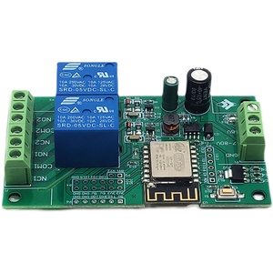 EParthub anpassbares ESP8266 WIFI-Doppel relais modul mit ESP-12F platine und großem Spannungs bereich 5V/8-80V - Product Image 4