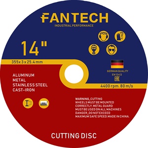125*1*22mm T41 High Performance Popular Sharp Cutting <strong>Disc</strong> for Cutting Stainless Steels With One <strong>Disc</strong> - Product Image 4