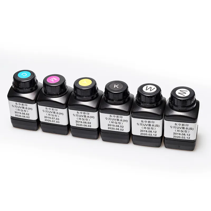 DOMSEM Alta Qualidade Uv Led Tinta Para Epson Impressão Dx4 Dx5 Dx7 Xp600 Tx800 Impressora Tinta