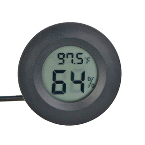Termohigrómetro integrado redondo Digital para el hogar FY22 termómetros higrómetro con Sensor de cable de humedad y temperatura - Product Image 2