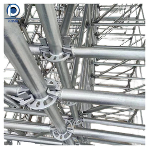 Prima, andamio tubular de acero pregalvanizado, soporte cruzado, andamio de marco tipo H para escalera de encofrado - Product Image 1