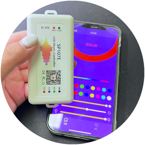LED Music <strong>Controller</strong> Led Strip Lights with Remote and App Control with Bluetooth <strong>Function</strong> Dimmer Switch for Light Strips Led - Product Image 1