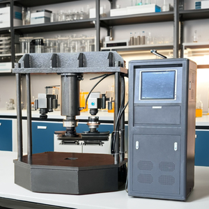 Macchina di prova di laboratorio idraulica del coperchio del tombino e del telaio del Computer - Product Image 5