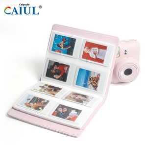3英寸纯色Ins镂空相册带星卡书大容量288页四宫PU封面 - Product Image 3
