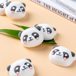 <span class=keywords><strong>Panda</strong></span> Hoofd Marshmallow Individueel Verpakt Fruitige Gearomatiseerde Koffiedrank Metgezel Cartoon Kat Hoofd - Product Image 6