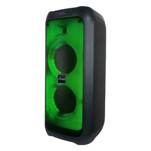 8-Inch Portable Trolley Wireless Party Speaker with LED Light Cheap Price 100W <strong>Output</strong> AC Power Source Charging Cable Accessory - Product Image 1