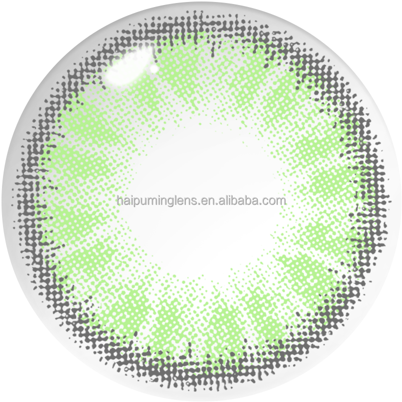 Boule de verre verte