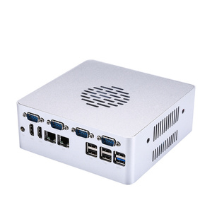 Q600P 6th 7th 8th 9th Gen Processor <strong>Celeron</strong> Pentium Core I3 I5 I7 Desktop Computer 2*DDR4 2*LAN 3 Display Interface Mini PC - Product Image 6