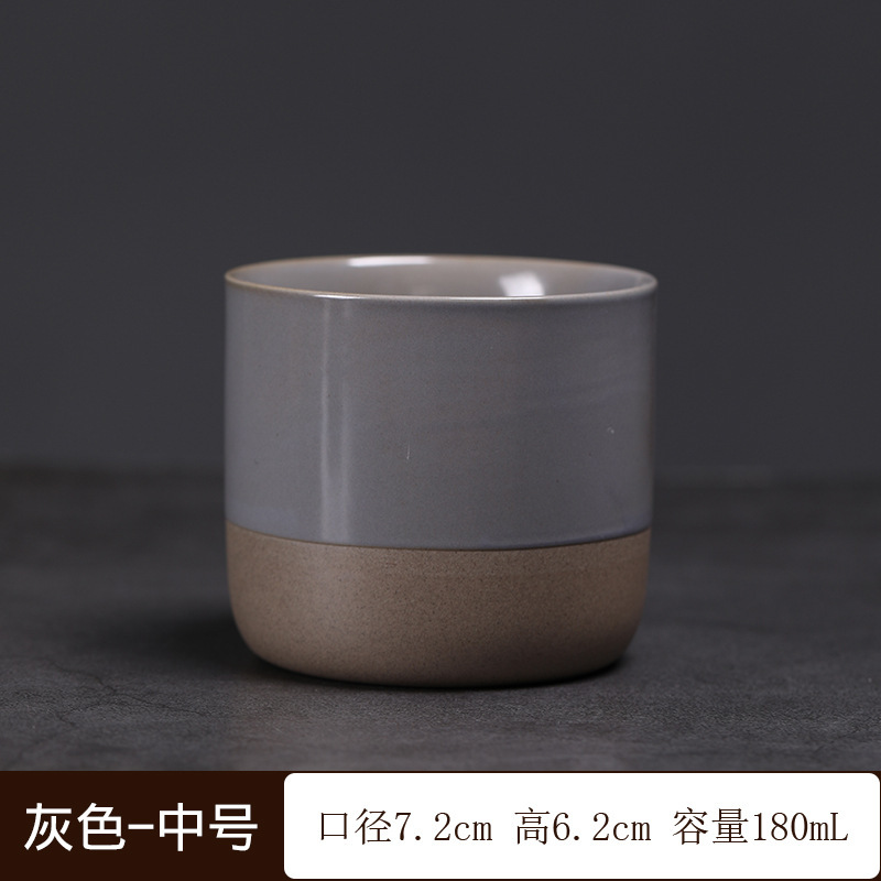 Two-tone cup-gray-medium size