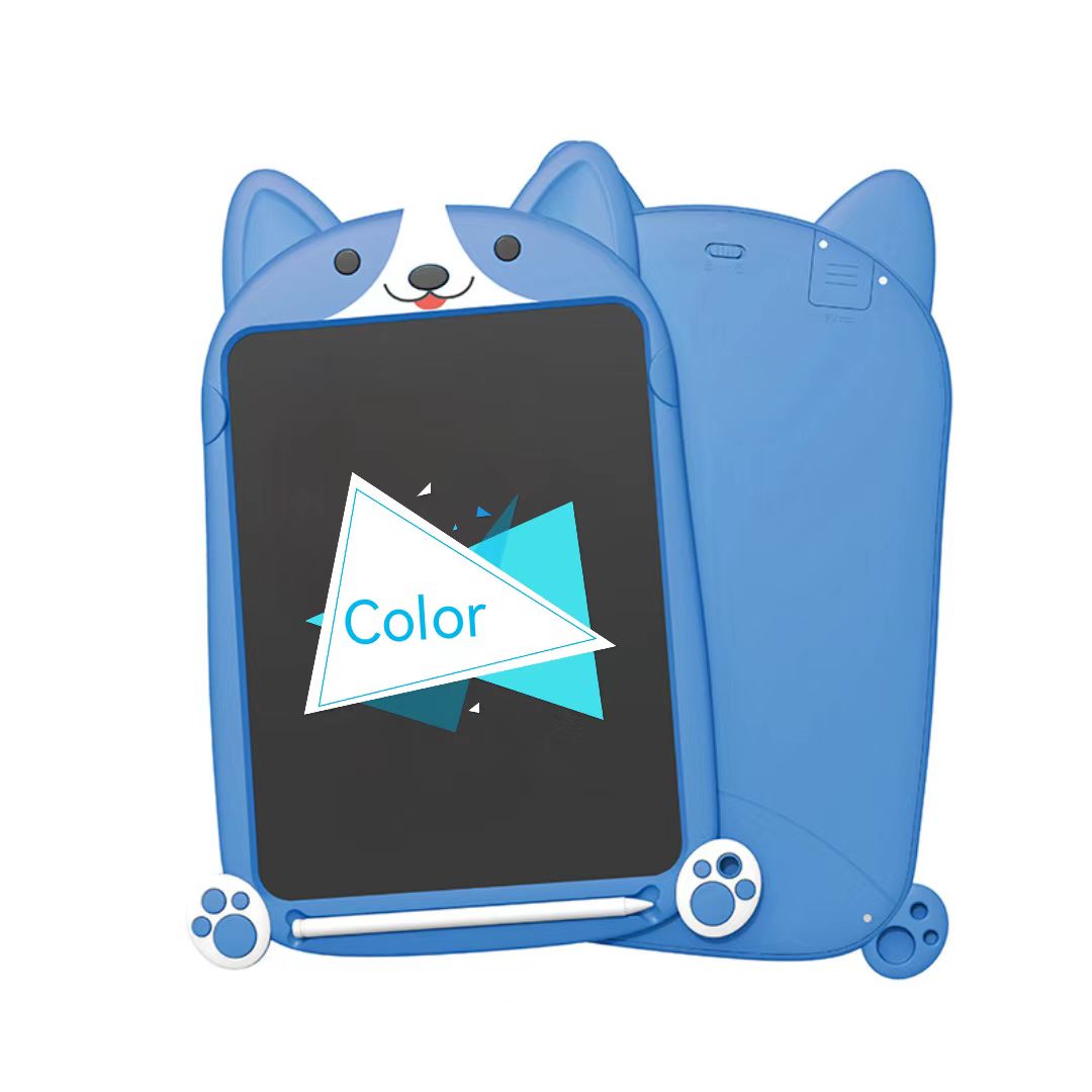 Corgi azul de dibujos animados