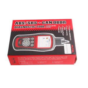 Auto <strong>Code</strong> <strong>Reader</strong> Diagnostic Scanner Tools OBDII CAN ABS SRS Scanner Major Vehicle Models <strong>AutoLink</strong> AL619 <strong>Codes</strong> Error <strong>Reader</strong> - Product Image 6