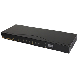 VCOM <strong>1</strong> <strong>Input</strong> 16 <strong>Output</strong> HDMI <strong>KVM</strong> <strong>Switch</strong> 4K 30Hz 16 Port Data Center Rack Mount Computer <strong>KVM</strong> Switcher