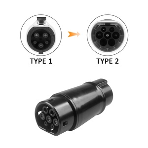 电动汽车适配器电动汽车连接器充电器240伏交流32A插头快速J1772至类型2适配器 - Product Image 2