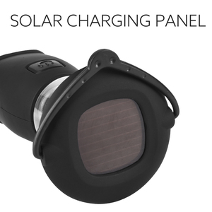 SOLAR & DYNAMO Có Thể Sạc Lại Với Móc Áo Và Lớp Phủ Cao Su Của Đèn Lồng Cắm Trại 6LED - Product Image 3