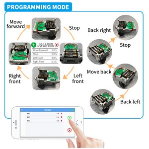 Fabrik Großhandel Stiel Programmierung Roboter Gebäude Spielzeug App Coding Robot Science Kit für Kinder