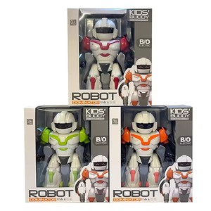 子供かわいい子供インテリジェントスマートロボットバッテリー式RCロボットおもちゃプラスチックスマートロボットおもちゃライト & 音楽付き - Product Image 3