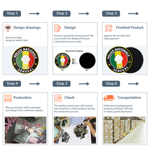 Sang Trọng Hat Quần Áo Thăng Hoa Thêu Vải Vải Vá Dính Huy Hiệu PVC Chiến Thuật Các Bản Vá Lỗi Biểu Tượng Tùy Chỉnh Vá - Product Image 6