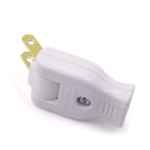 2 Pin Japanese Plug Butt Electrical <strong>Socket</strong> Power DIY Split Plug <strong>Rotating</strong> 180 Degree Power Plug - Product Image 6