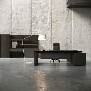 <strong>Durable</strong> Modern <strong>Executive</strong> <strong>Computer</strong> Desk Big Size Office Table with Modular Design Made of MFC - Product Image 5
