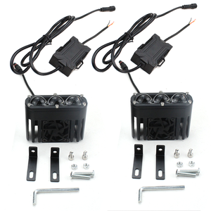 Carolyn ไฟสปอตไลท์ LED U22กำลังสูง65W ไฟตัดหมอกเลนส์12V 24V 3ช่องสำหรับกระจังหน้ามี3สีสำหรับรถยนต์ SUV off-road - Product Image 1