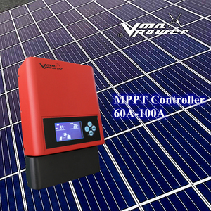 VmaxpowerMPPTコントローラー60A12V-48V自動設定MPPTソーラー充電器コントローラー