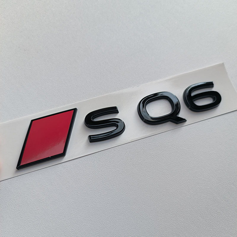 Nuovo quadrato rosso sq6 nero lucido